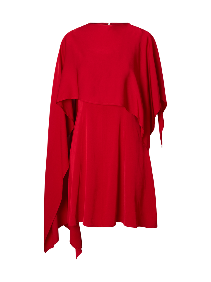 Selected Femme - Kjole - Rød - Leonore - Stilkompagniet.dk