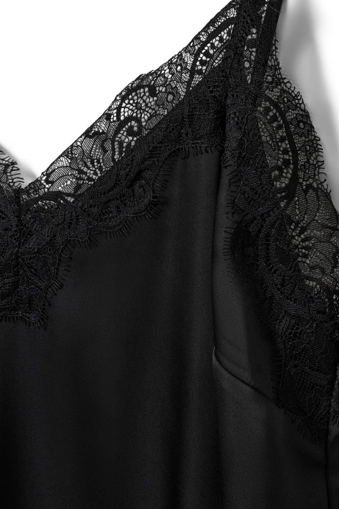 Sofie Schnoor - Satin Top - Black - Leona