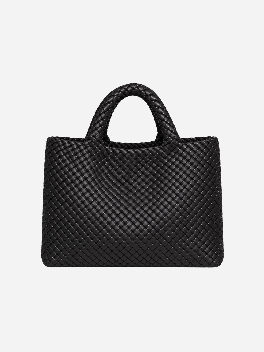 Madera flettet shopper i sort – Andcopenhagen i vegan leather