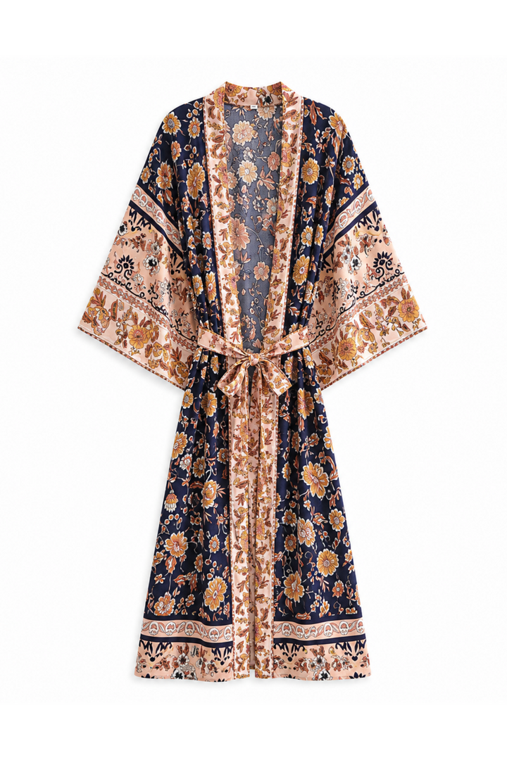 Andcopenhagen Studio - Kimono - Sort - Malea