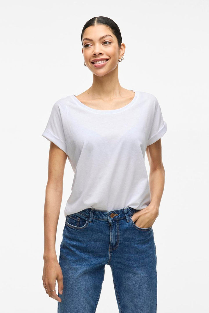 Vila - T-shirt - Optical Snow - Dreamers New Pure