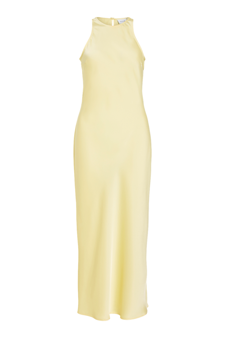 Vila - Kjole - Pastel Yellow - Viravenna