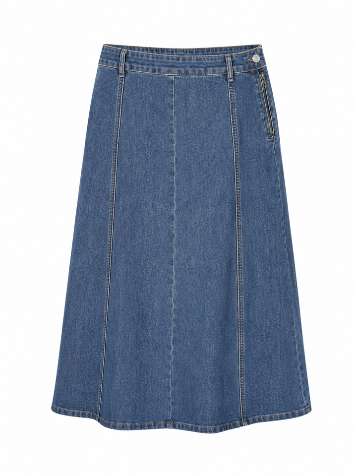 Sassy Copenhagen - Nederdel - Denim Blue - Nadya