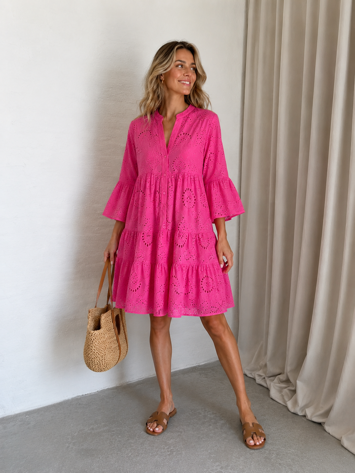 Sassy Copenhagen - Blondekjole - Fuchsia - Naja