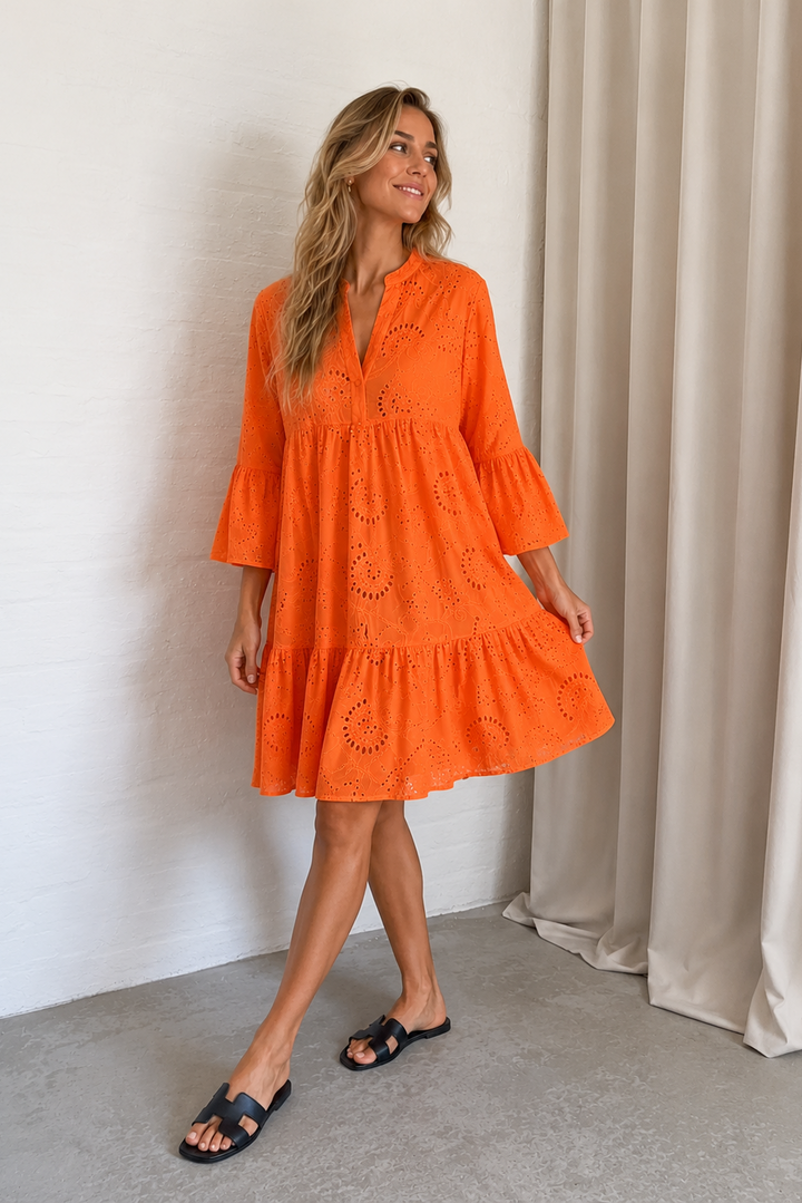 Sassy Copenhagen - Blondekjole - Orange - Naja