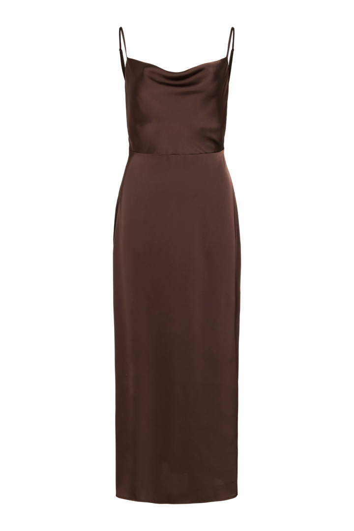 Vila - Kjole - Coffee bean - Viravenna Strap