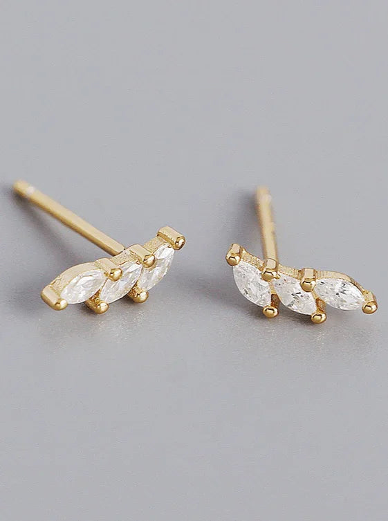 Andcopenhagen Jewelry - Øreringe - 18 karat Guldbelagt 925 sterlingsølv - Malina