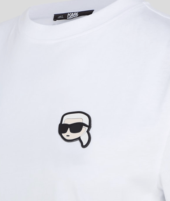 Karl Lagerfeld Overdele Oversize t-shirt - Hvid - Ikonik 2.0 - Karl Lagerfeld