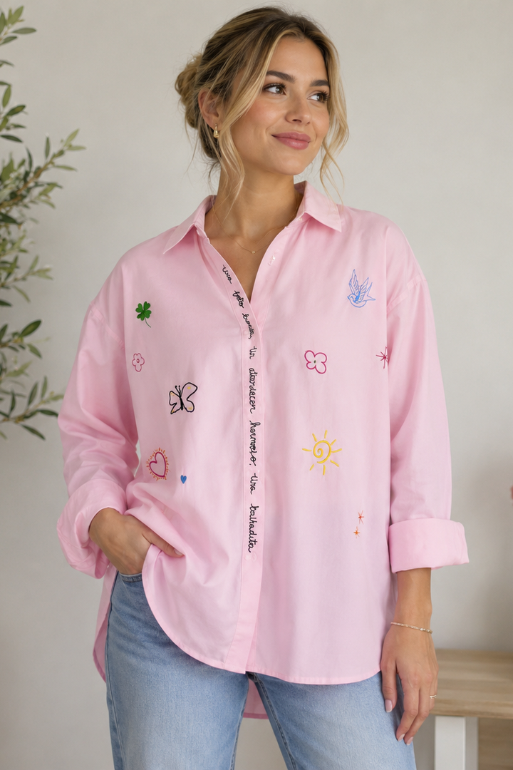 Cabana Living - Skjorte - Rosa - Panola 2716