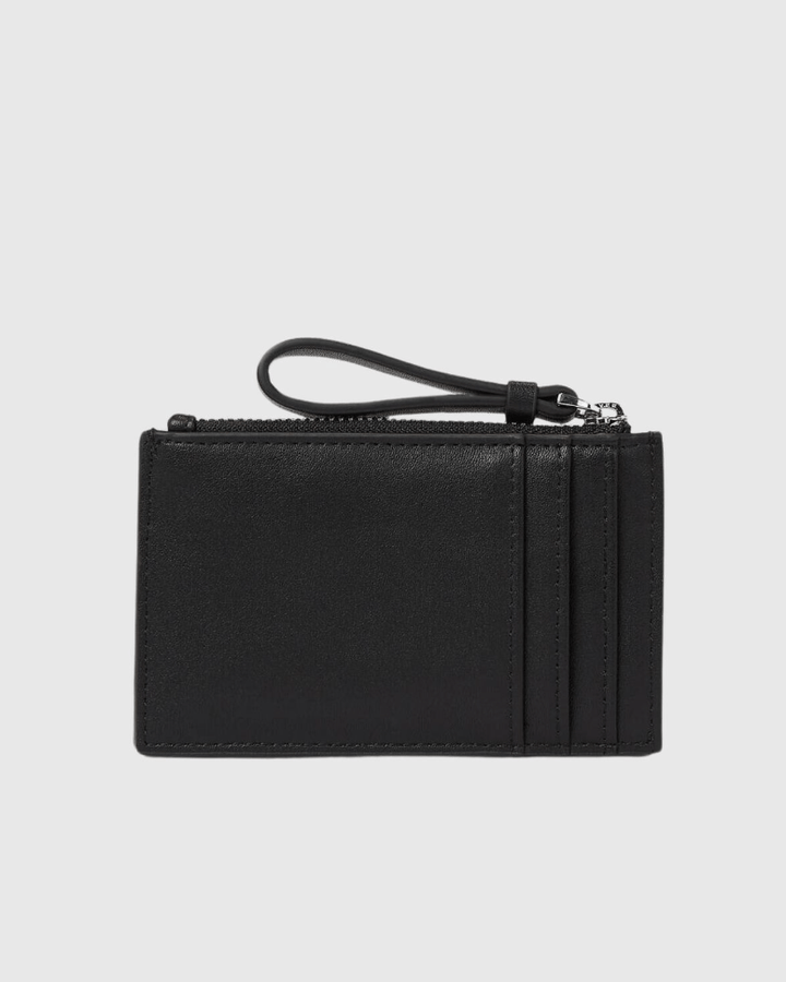 Karl Lagerfeld tasker & punge Pung -  Black - SKUARE FLAP ZIP CH GRAINY - Karl Lagerfeld