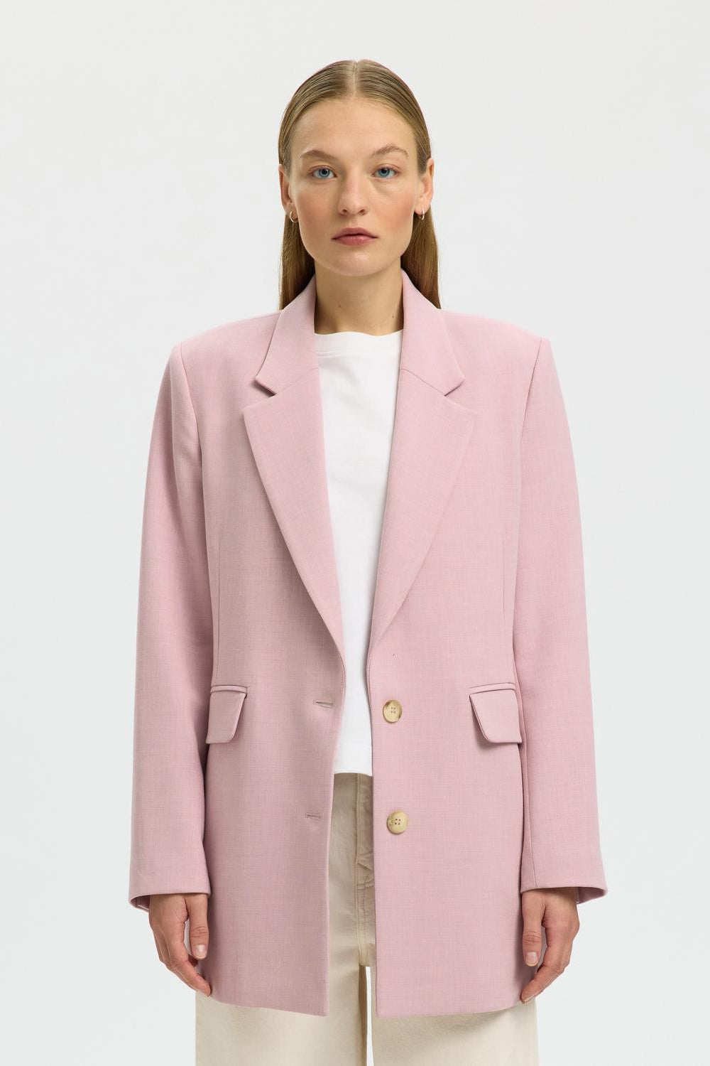 Selected Femme - Blazer - Bleached Mauve - Rita