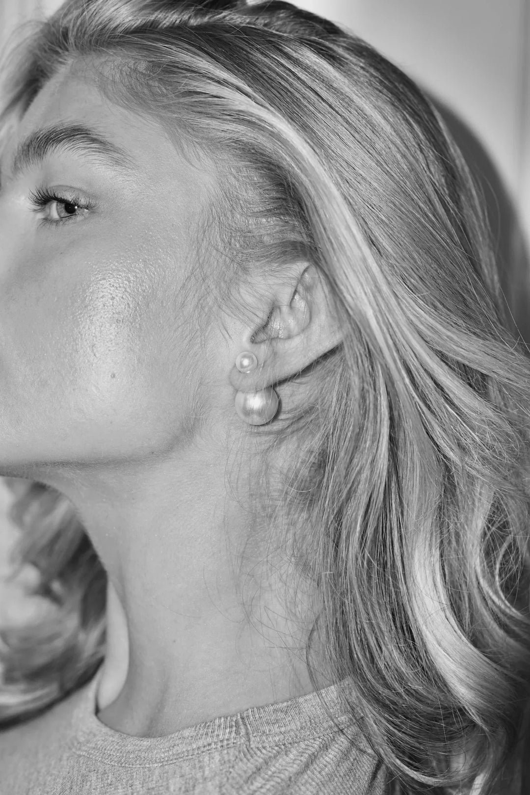 Andcopenhagen - Sophie double pearl Øreringe - 18 karat guldbelagt sterlingsølv - Stilkompagniet.dk