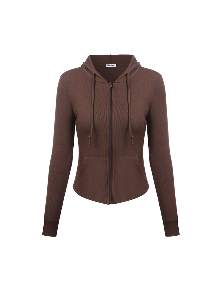Sassy Copenhagen - Cardigan - Brun - Sabina