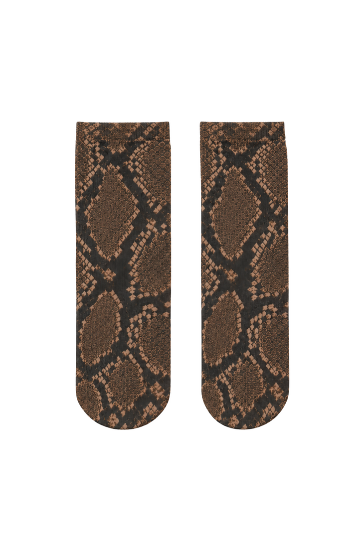 Sassy Copenhagen - Strømper - Animal Print - Snake (3-Pak)