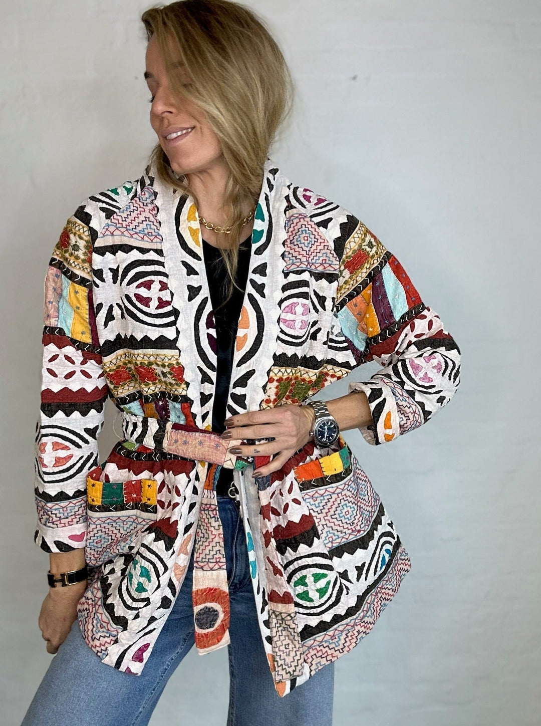 Sissel Edelbo Jakker Sissel Edelbo - Marrakesh patchwork jacket - No. 82
