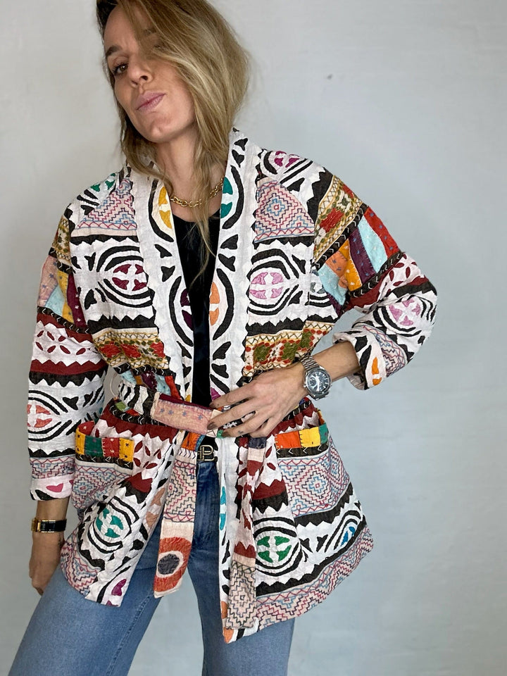 Sissel Edelbo Jakker Sissel Edelbo - Marrakesh patchwork jacket - No. 82
