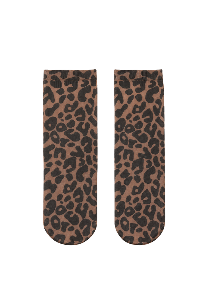 Sassy Copenhagen - Strømper - Animal Print - Leopard (3-Pak)