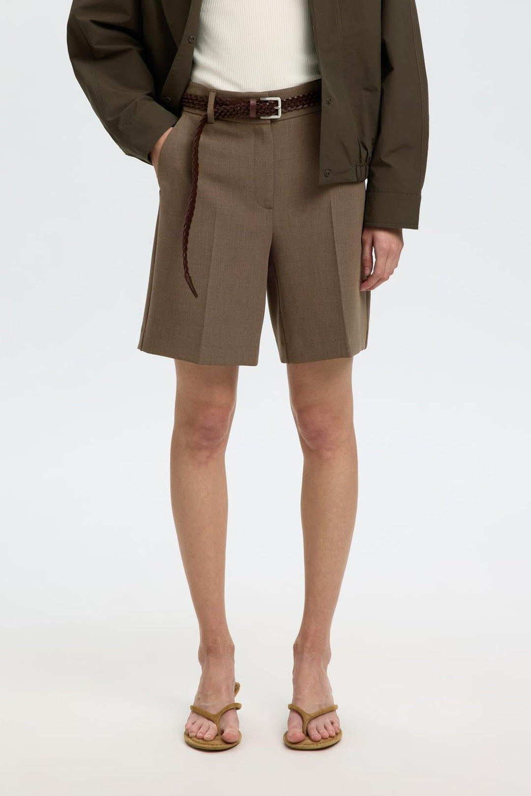 Selected Femme - Shorts - Chocolate Chip - Rita