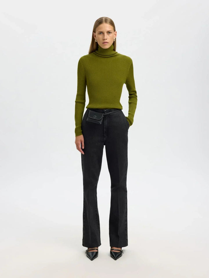 Selected Femme - Jeans - Black Denim - Julie-kori
