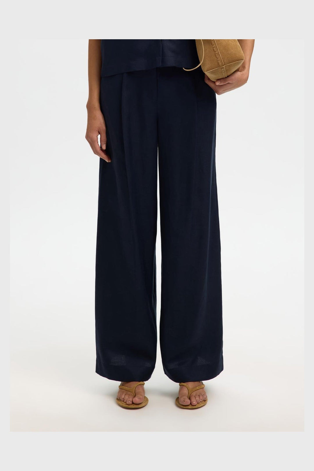 Selected Femme - Bukser - Dark sapphire - Lyra