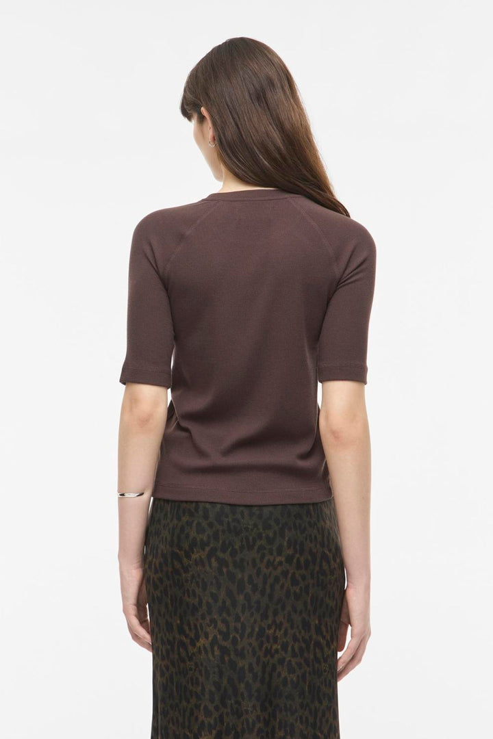 Rouge Edit - T-shirt - Seal Brown - Rouhelena Mae